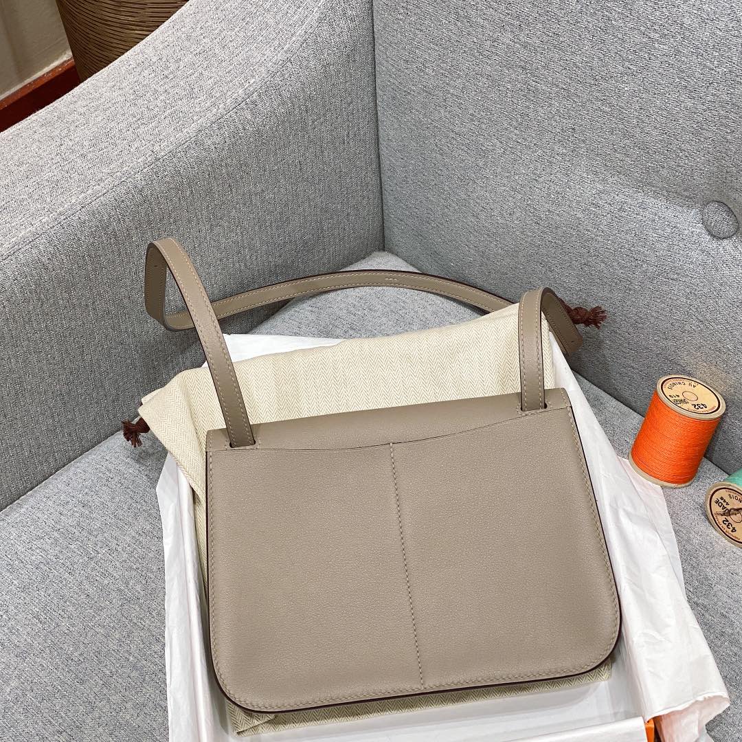 에르메스 미니 할잔백 에토프 은장 스위프트